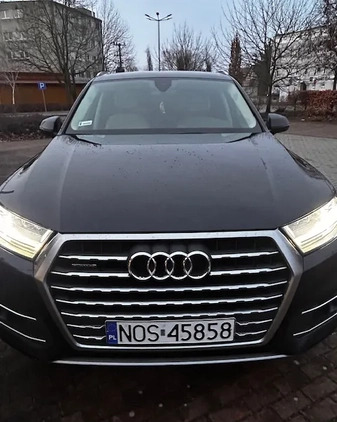 Audi Q7 cena 154000 przebieg: 189000, rok produkcji 2017 z Ostróda małe 154